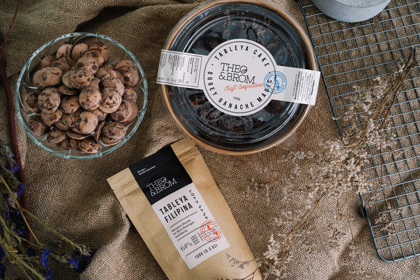 Gooey Ganache Magic Tableya Cake (730g)
